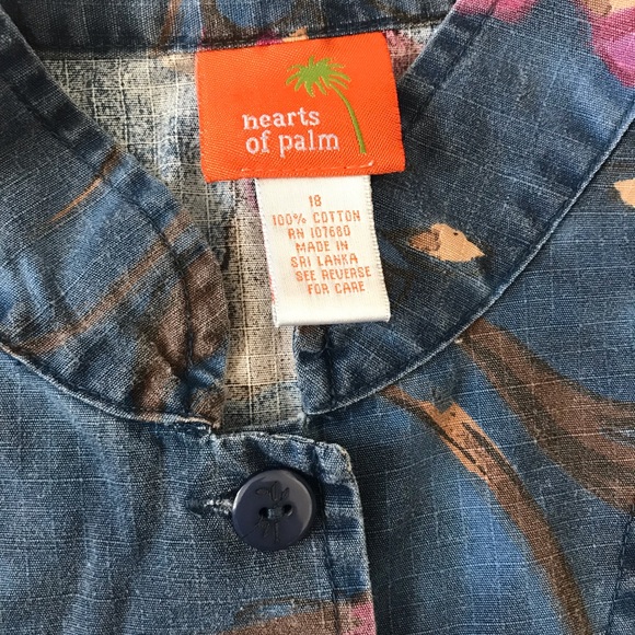 hearts of palm Jackets & Coats Hearts Of Palm Denim Jacket Poshmark